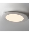 18W Ø22,5cm LED infälld panel - Hål: Ø21 cm, Mått: Ø22,5 cm