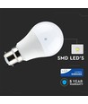 B22 9W LED-lampa - Samsung LED-chip