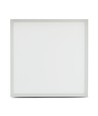 40W Smart Home LED-panel - 25mm, 60x60, Tuya/Smart Life, fungerar med Google Home/Alexa, vit kant
