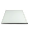 40W Smart Home LED-panel - 25mm, 60x60, Tuya/Smart Life, fungerar med Google Home/Alexa, vit kant