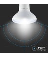 E27 10W LED spotlight - R80, Samsung LED chip