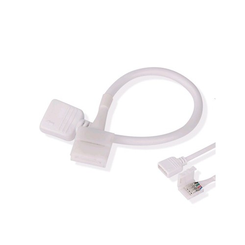 RGB+WW LED strip skarv - Med pins, 12/24V