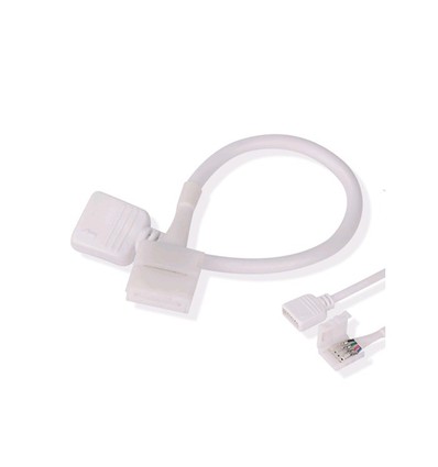 RGB+WW LED strip skarv - Med pins, 12/24V