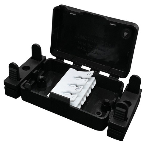 Smart kopplingsdosa - IP20 inomhus, med kopplingsplint och dragavlastning