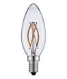 E14 2W LED-kronljus - Filament, varmvit