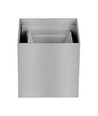 12W LED vägglampa - IP65 utomhus, grå, fyrkantig, justerbar spridning, inkl. ljuskälla
