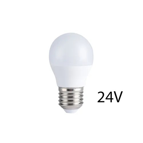 E27 4,5W LED-lampa - 24V, G45