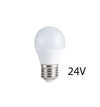 E27 4,5W LED-lampa - 24V, G45