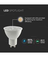 GU10 6W LED-spot - Samsung LED-chip, 10° extra fokuserad