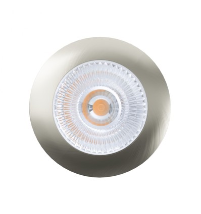 Unni68 möbelspot Ø6,8cm RA95 - 12V DC, hål: Ø5,6 cm, mått: Ø6,8 cm, borstat stål