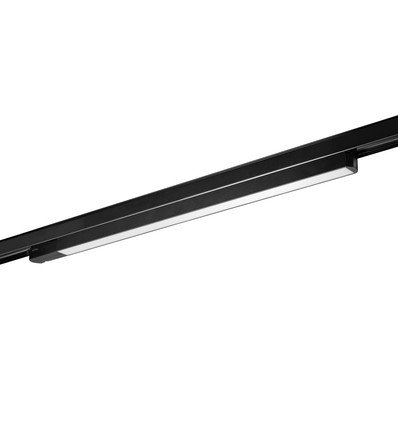 Outlet: 20W 3-fas RA90 LED-skena - 60 cm, Svart