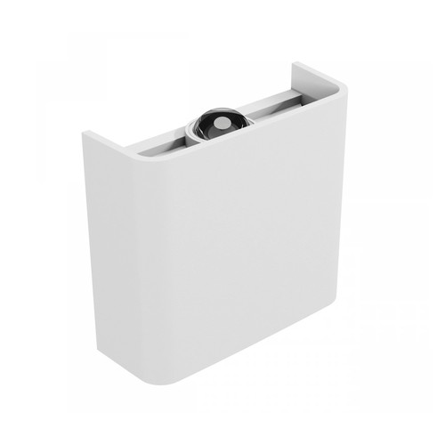 2W Luna vit upp/ned vägglampa - IP54 utomhus, CCT, 3 ljusfärger, inkl. ljuskälla