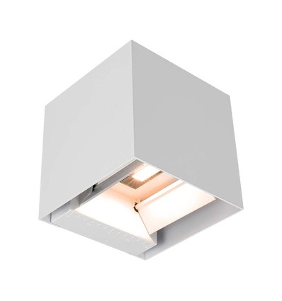 3W Solcellsvägglampa LED - IP65, Vit, sensor