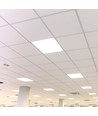 60x60 bakbelyst LED-panel, 25W - 180lm/w, vit kant