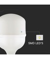 E27 60W LED-lampa - T160, med E40-sockeladapter