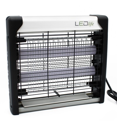 LEDlife insektslampa, LED - 4W, inomhus/täckta ytor, UV-ljus, täcker ca 10m2