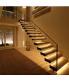 11W per steg Trappa LED COB-stripset - 24V DC, IP20, Upp till 16 steg