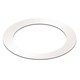 Vit förstoringsring - Hål: Ø16 cm, Mål: 21 cm, passa till V-Tac 12W LED downlight