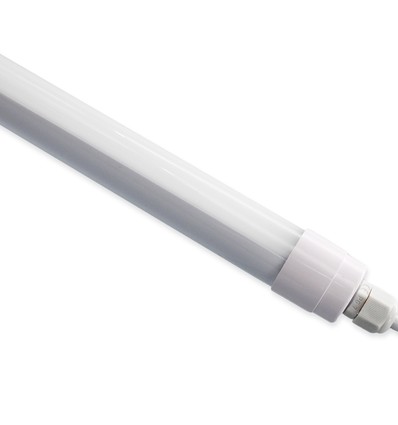 60cm 10W LED-armatur, genomkopplad - IP65, Ø2,5cm