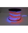 5m 12W/m RGBIC LED-strip - 230V, IP65, 60 LED per meter