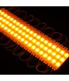 1,1W LED-modul - 12V DC, IP66, vattentät gul, perfekt för skyltar och speciallösningar