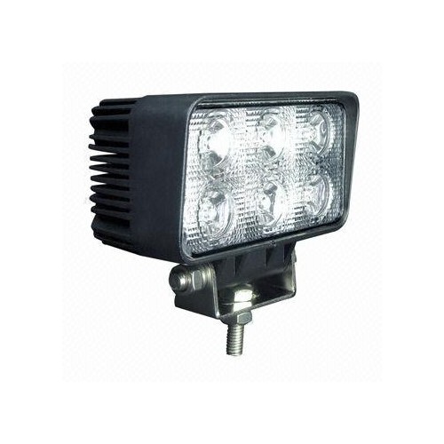 18W LED arbetsbelysning, 12V / 24V - Kallvit, bil, lastbil, traktor, släpvagn, utryckningsfordon