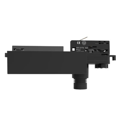 3W 3-fas LED-nödbelysning för skena - Svart, 3 timmars batteri