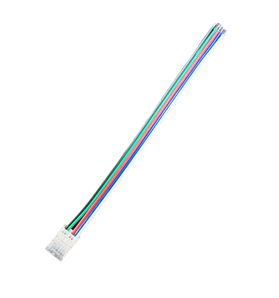 LED strip startkabel- 12mm, RGB+W COB, IP20, 5V-24V