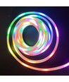5m RGBIC Neon Flex komplett set 7x14 neonflex - USB, Bluetooth-app, fjärrkontroll