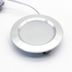 2,7W Ø6,8cm Reco68 möbelspot för inbyggnad RA92 - 12V DC, Hål: Ø5,5 cm, Mått: Ø6,8 cm, borstat stål