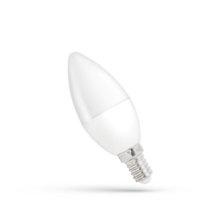 E14 4W LED klotlampa - G45, 6000K, kallvit