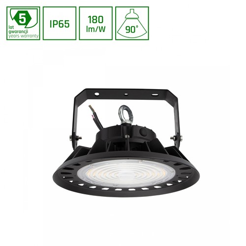 100W PLATEO 3 DALI LED high bay - 230V, IP65, DALI dimbar