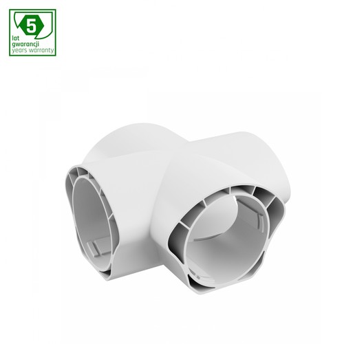 LIMEA VARIO X skarvkoppling för våtrum - Vit, IP65, 120x120x70 mm, för inomhus och utomhus bruk