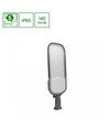 200W skymnings LED gatulampa - Skymningssensor, Ø60 mm, grå, IP65, IK09, 230V
