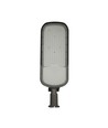 200W skymnings LED gatulampa - Skymningssensor, Ø60 mm, grå, IP65, IK09, 230V