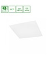 60x60 LED panel, 30W/40W/48W - CCT, 120lm/W, 5 års garanti, vit kant