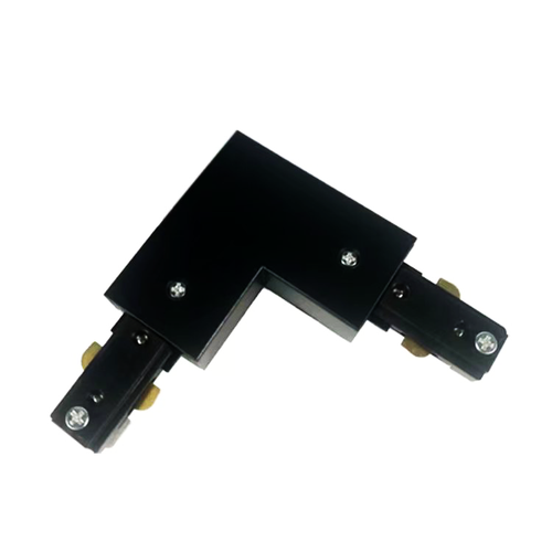 LEDlife L-koppling för skenspotlights - Svart, 1-fas, 1F3W