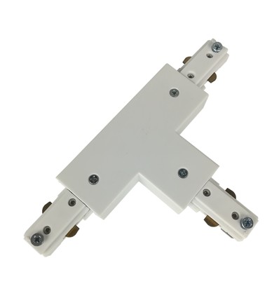 LEDlife T-koppling för skenspotlights - Vit, 1-fas, 1F3W