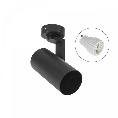 Vägg/takmonterad spot GU10 - Svart, utan ljuskälla