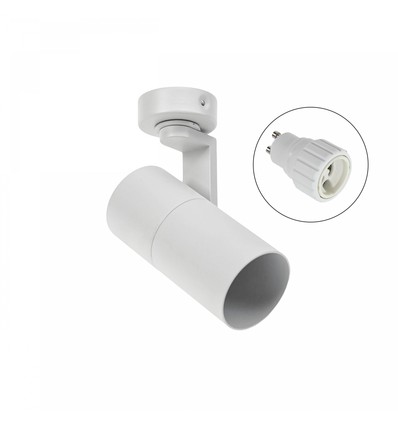 GU10 Vägg/takmonterad spot - Vit, utan ljuskälla