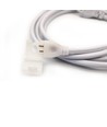 2m Kontakt till 230V LED strip (Type X-2) - Inkl. ändstycke, 230V