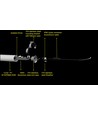 60cm 21W Dura69 LED-armatur, vidarekopplingsbar - IP69, IK08, 1-10V, RA90,▽D-märkt