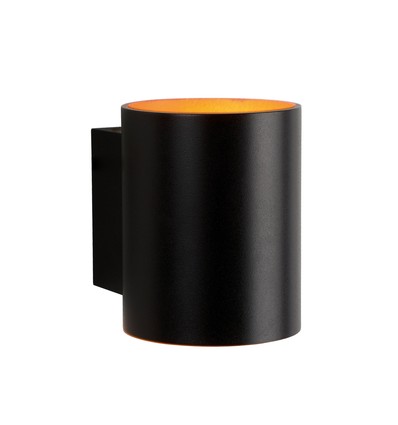 G9 Squalla Tube - IP20, Svart, Guld, Utan ljuskälla