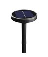 1W solcell trädgårdslampa med spett CCT - 3 ljusfärger, justerbar höjd, IP65, svart
