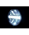 108W 7'' Beam HEXA, LED fjärrljus - E-godkänd, dual positionsljus, arbetslampa