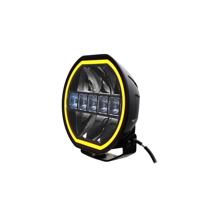 144W 9'' Beam HEXA - E-godkänd, LED fjärrljus, dual positionsljus, arbetsbelysning