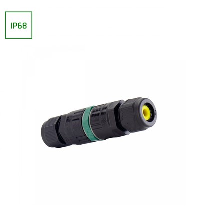 Vattentät kopplingsdosa - För kablar, 3X(0,5-2,5MM2), IP68 vattentät