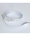 5m 10W/m vattentät LED-strip (Typ X-2) - 230V, IP67, 1300lm/m, kan klippas var 10:e cm, upp till 100m