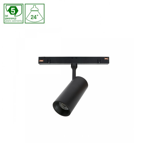 System Shift 6W Spot S skenspot för 48V - 24 grader, RA90, svart, 5 års garanti