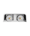 4W Luna upp/ned vägglampa - IP54 utomhus, CCT, 3 ljusfärger, vit, inkl. LED